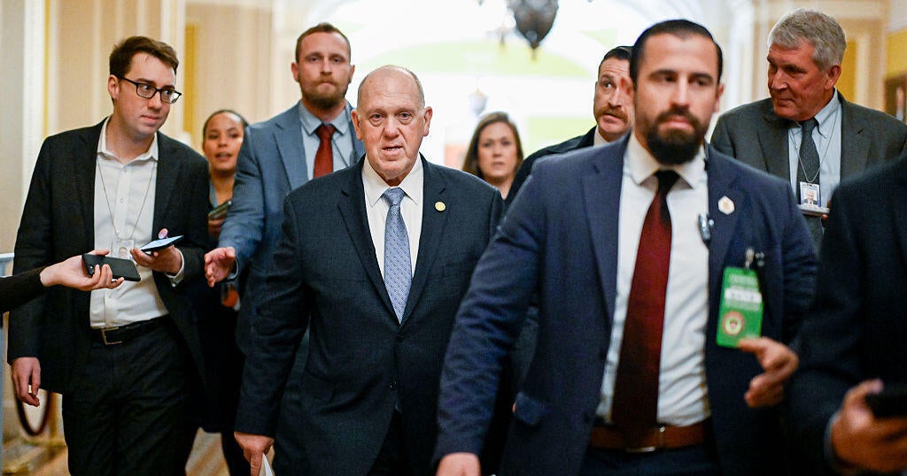 Senators meet with border czar Tom Homan as lawmakers search for way out of DHS shutdown