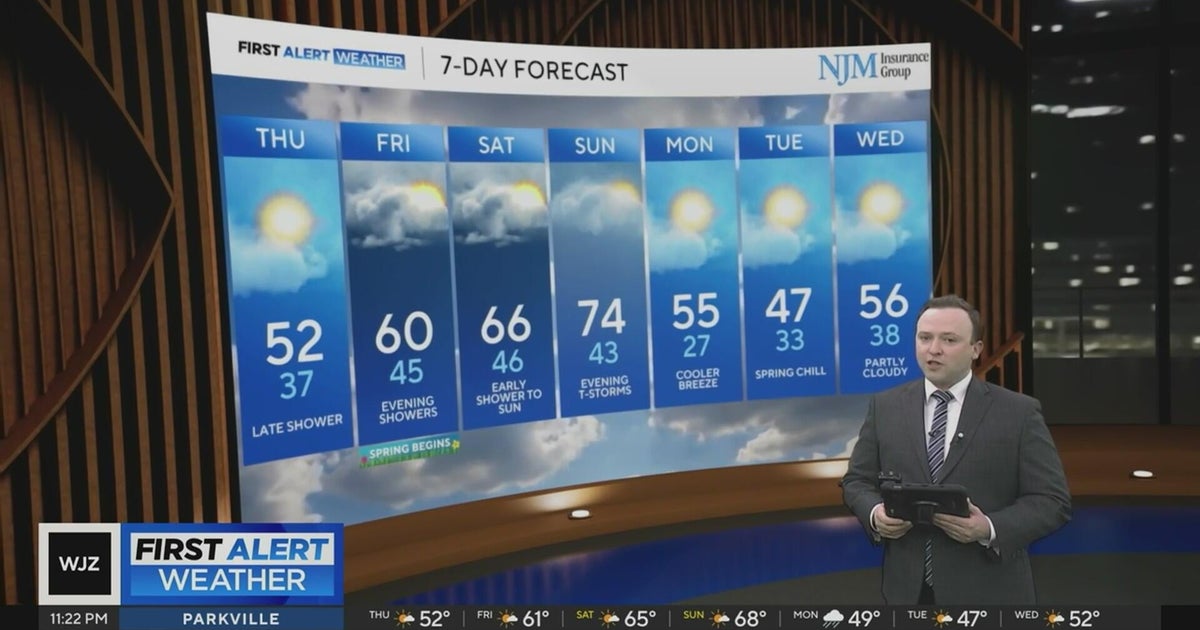 Warmer temperatures coming to Maryland this week - CBS Baltimore