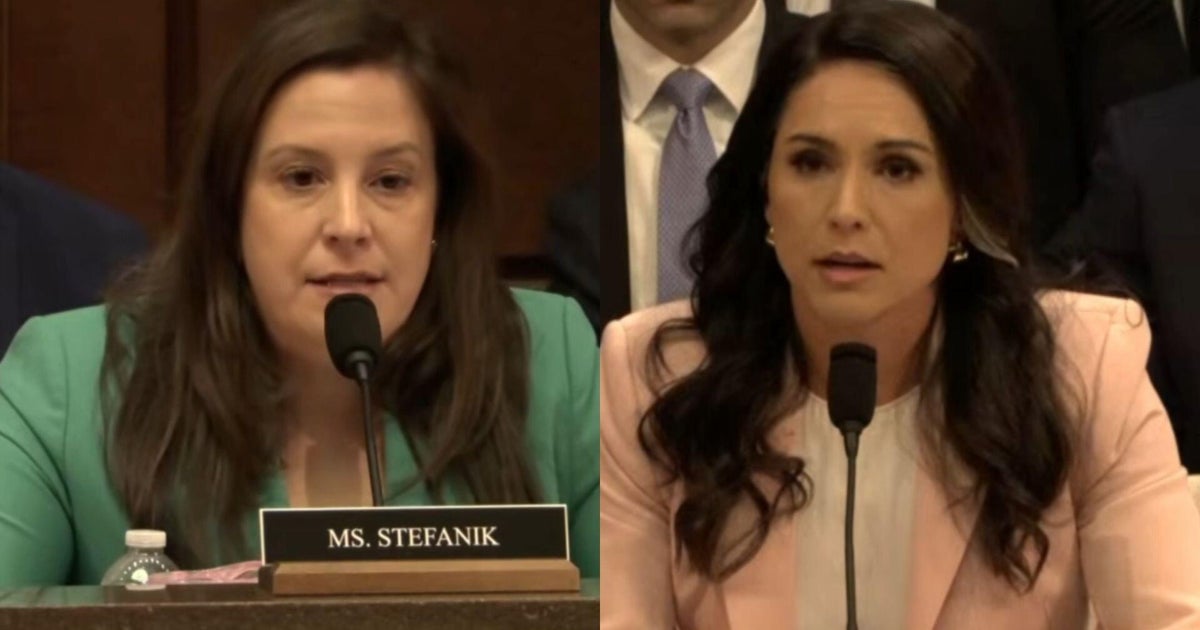 Watch: Stefanik asks Gabbard about Joe Kent's resignation