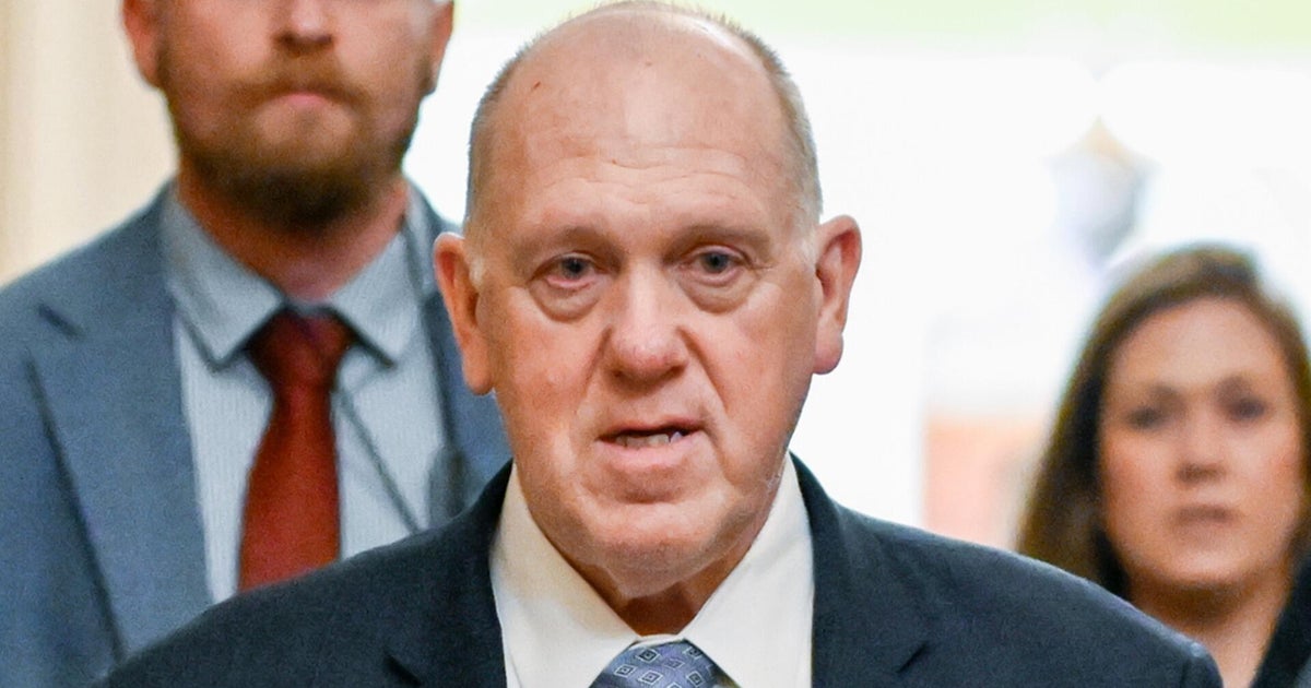 Border czar Tom Homan on Capitol Hill as lawmakers work on DHS funding