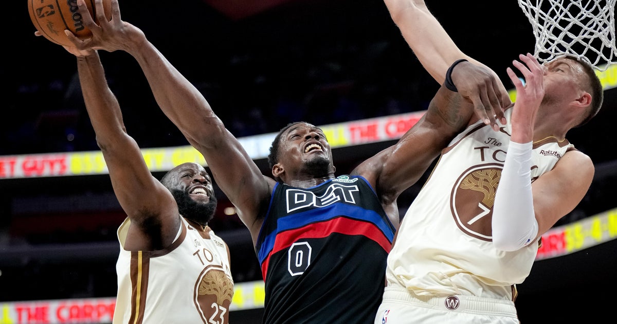 Detroit Pistons beat Golden State Warriors 115-101 in a game missing star power
