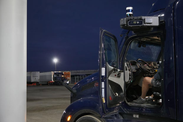 Driverless Truck Companies Plan to Ditch Human Copilots in 2024 