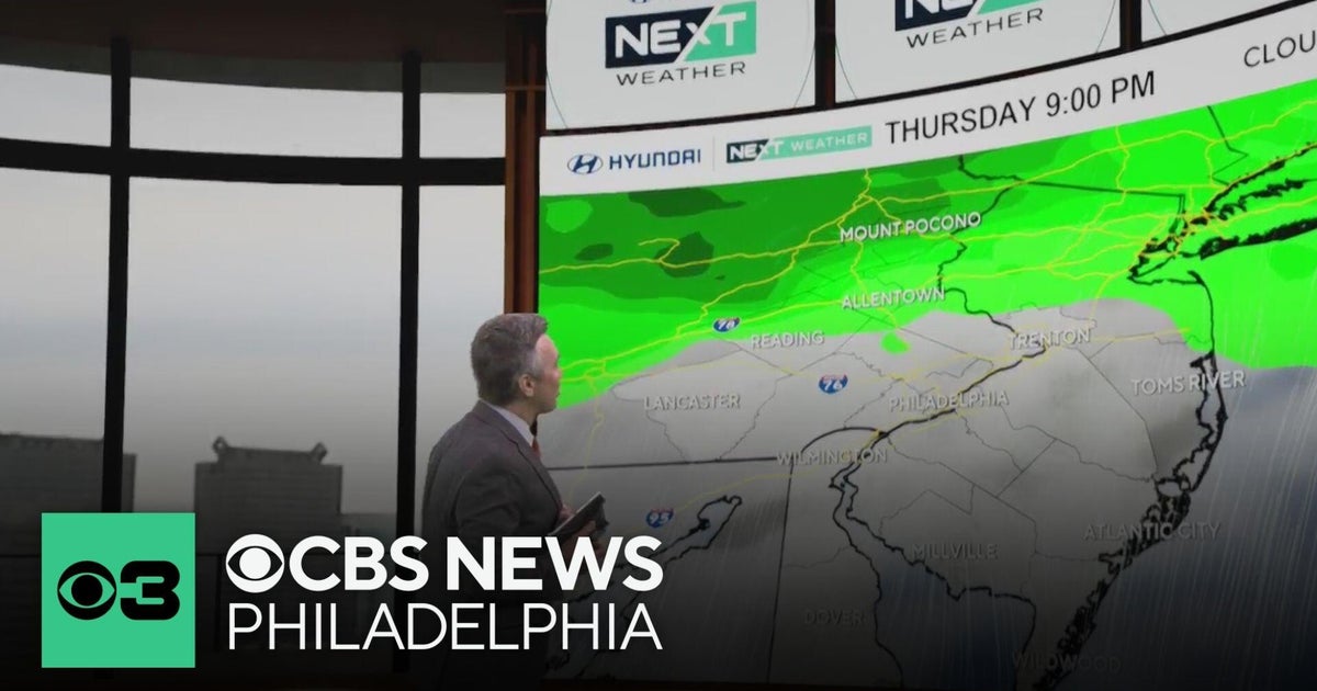 Partly cloudy Monday night in Philadelphia region, tracking rain later ...