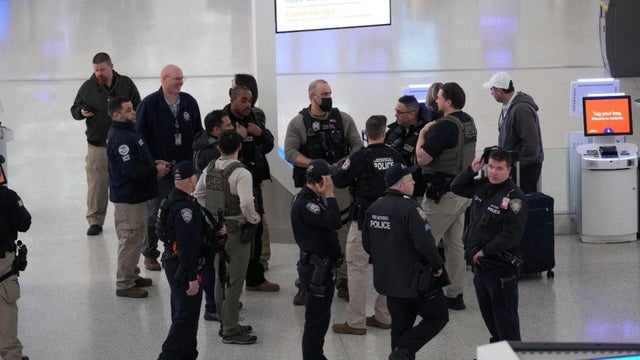 TSA Security Lines at John F. Kennedy International Airport 