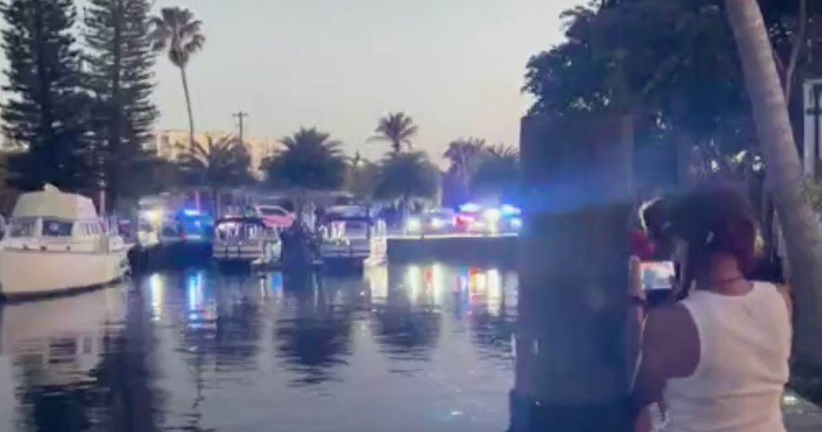 Stolen van plunges into Ft. Lauderdale canal after deadly police chase