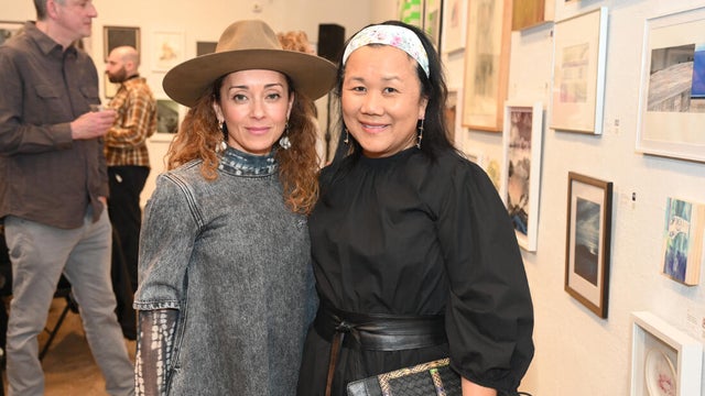 People pose for photos at Inliquid Art Bash 2026 