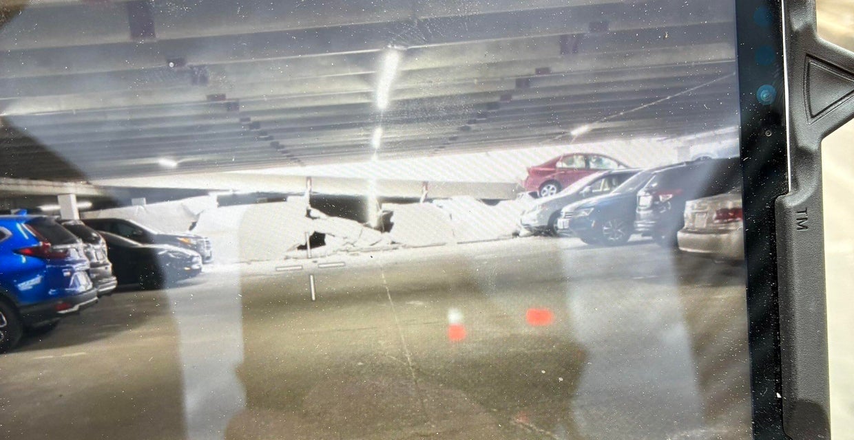 Parking garage partially collapses next to southeast Denver office ...