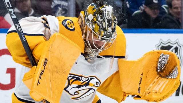 Predators Canucks Hockey 