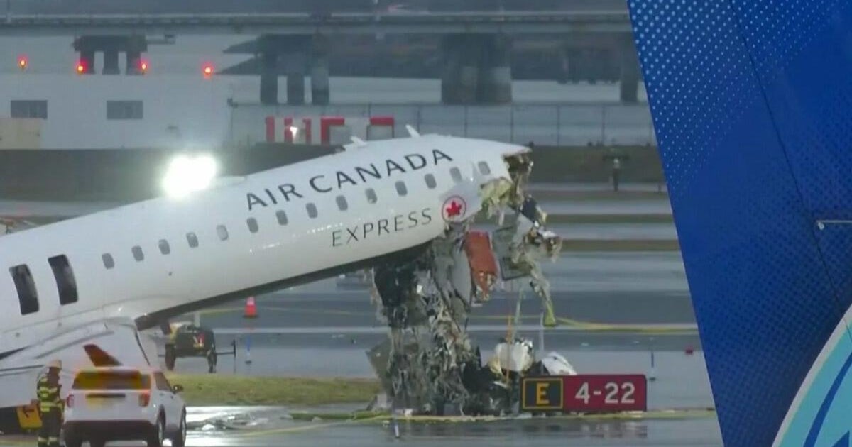 Tragedy at LaGuardia: Plane slams into fire truck, pilots killed