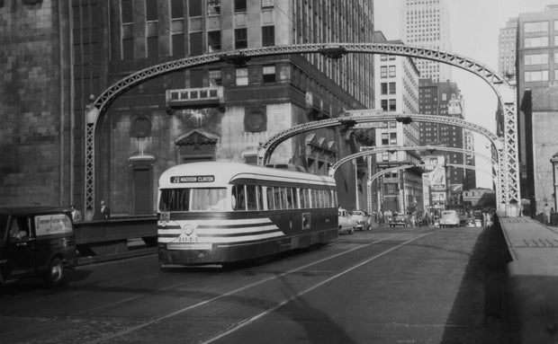 Streetcar Transportation Chicago Illinois