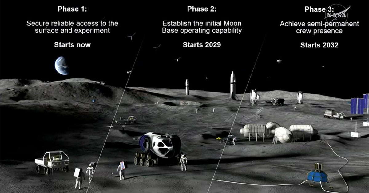 NASA unveils ambitious $20 billion plan to build moon base near lunar south pole