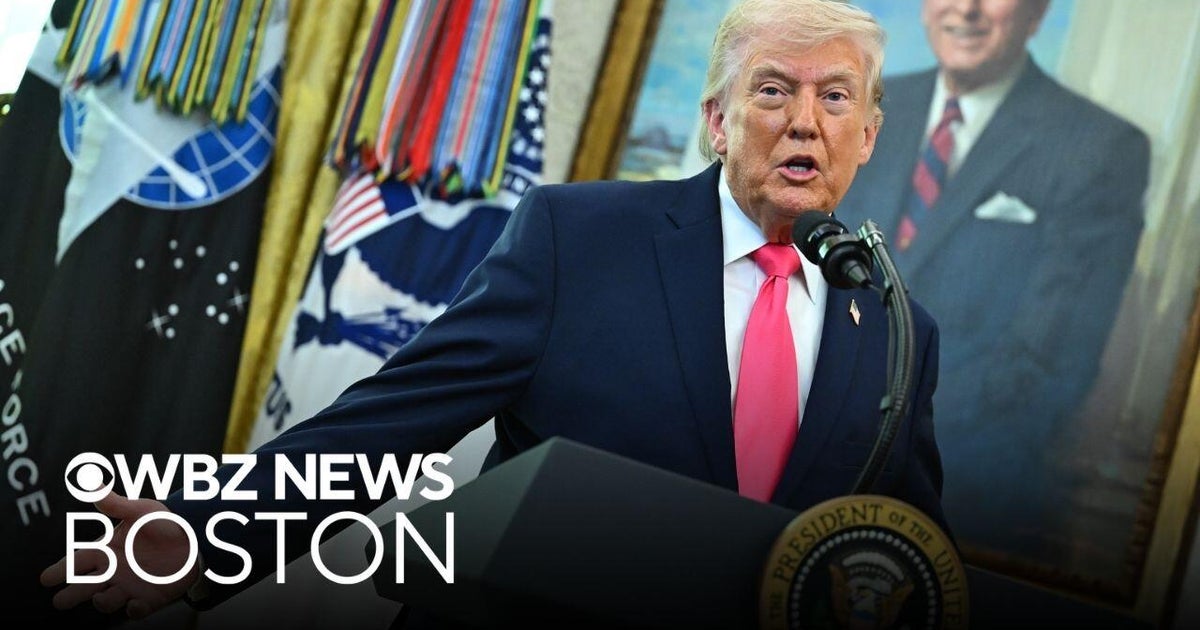 President Trump optimistic a peace deal with Iran is within reach - CBS ...