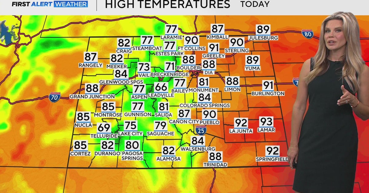More record breaking temperatures in Denver - CBS Colorado