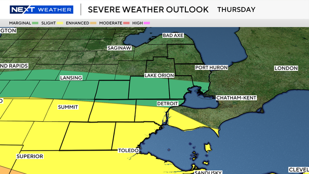 CBS Detroit NEXT Weather March 25 