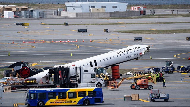 Crews remove plane wreckage after deadly LaGuardia crash 