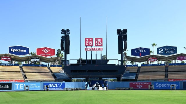 Dodger Stadium after renovations 