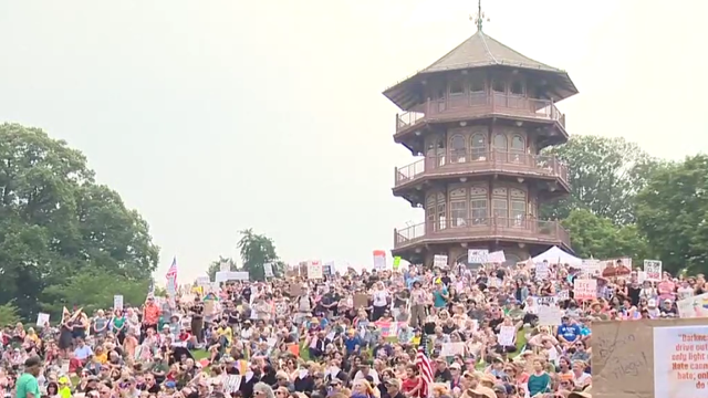 No Kings Protest in Baltimore, Maryland 