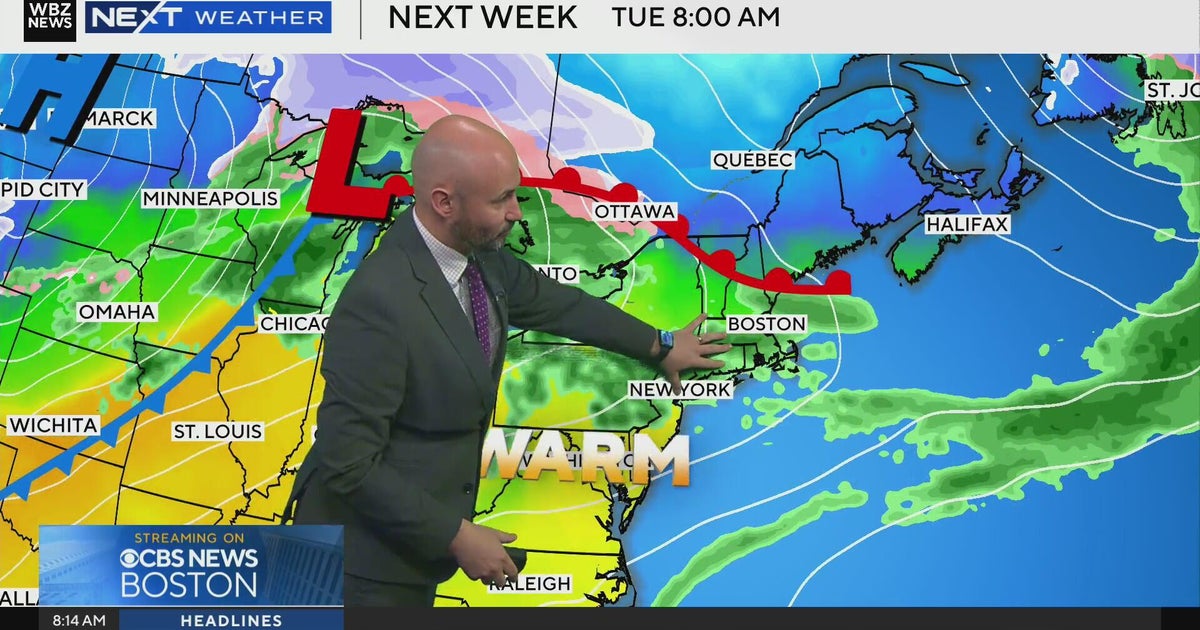 Next Weather: WBZ morning forecast for March 28, 2026 - CBS Boston