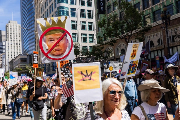 Third No Kings Day event held in San Francisco