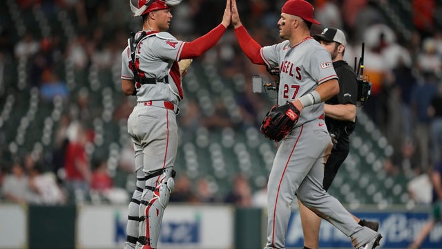 Angels Astros Baseball 