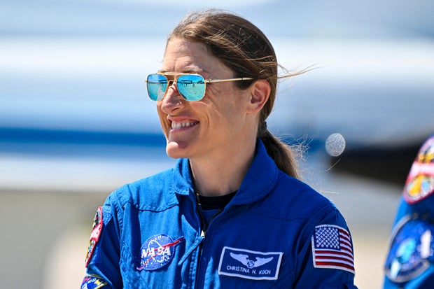 Astronaut Christina Koch.