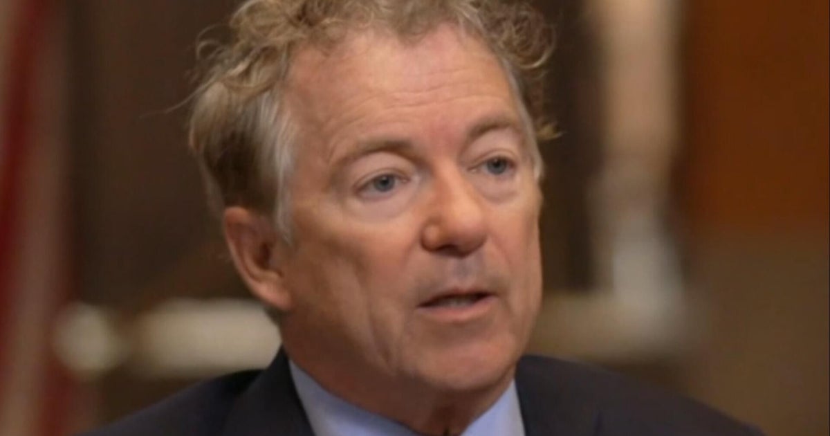 Sen. Rand Paul says he's "50-50" on running for president
