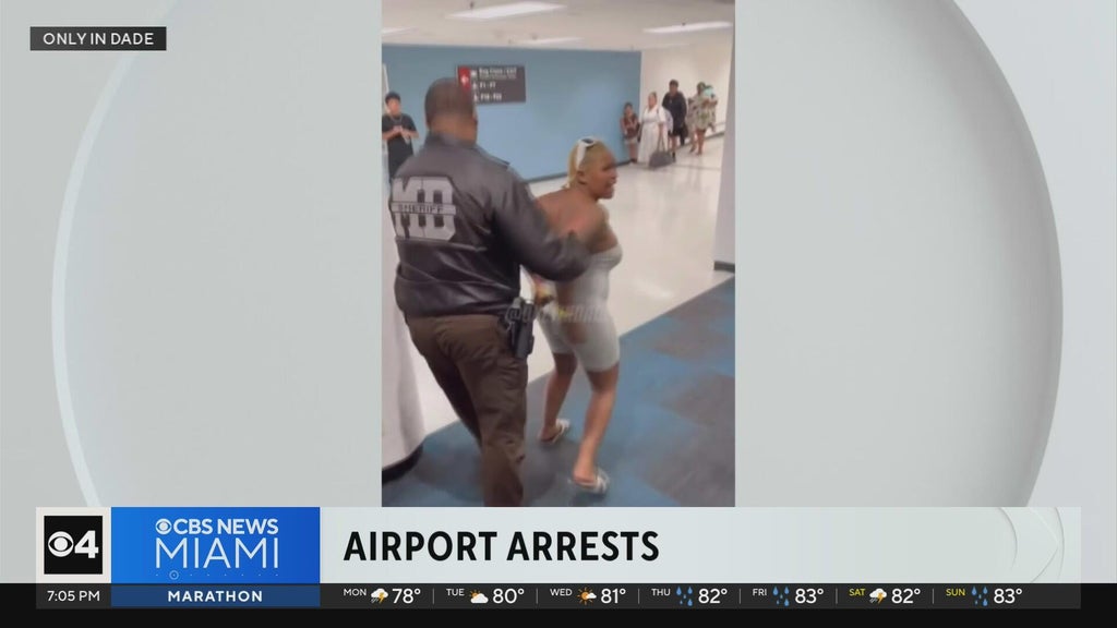 3 women arrested at MIA after baggage fee dispute forces Frontier flight evacuation
