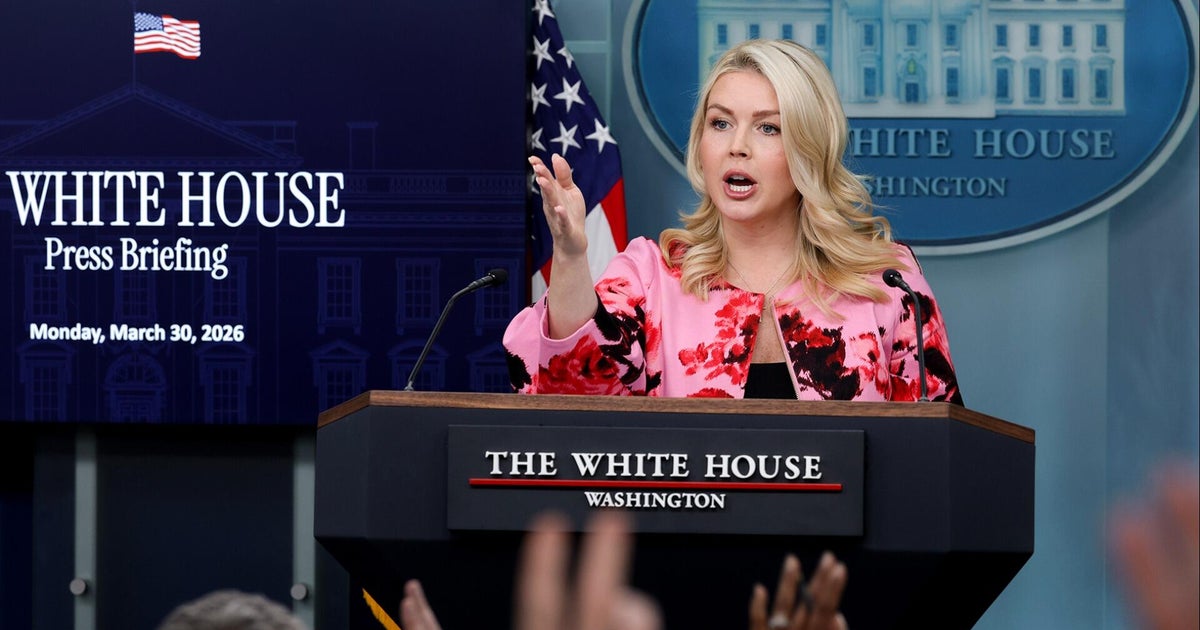 Karoline Leavitt gives update on Iran talks in White House press briefing