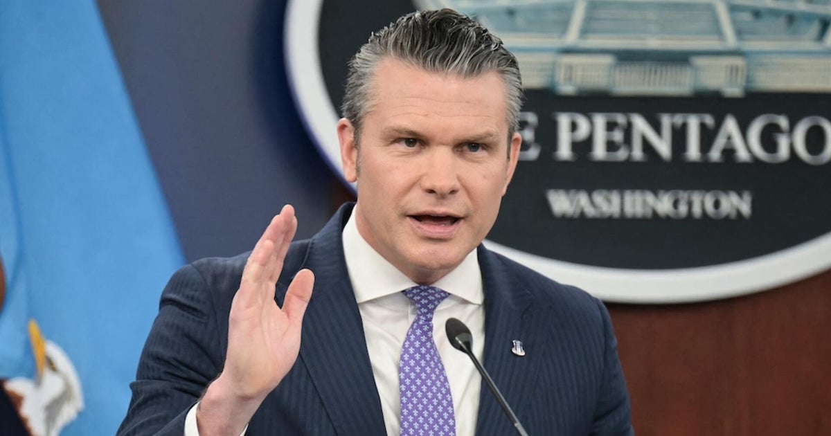 Hegseth says Iran peace talks are "very real"
