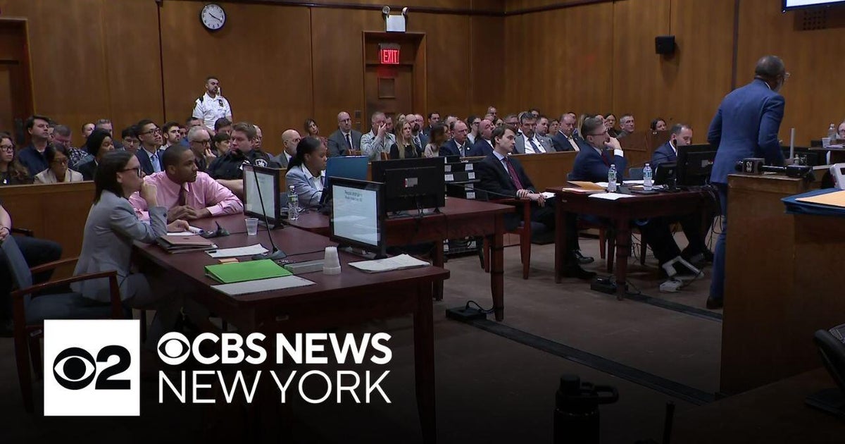 Closing arguments conclude in trial of man accused of killing NYPD ...
