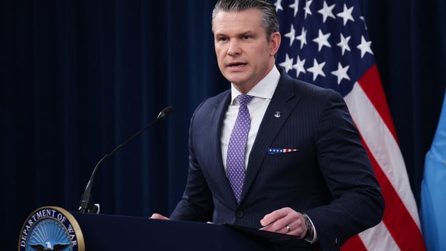 Pete Hegseth And Dan Caine Hold Pentagon Press Briefing On Operation Epic Fury 