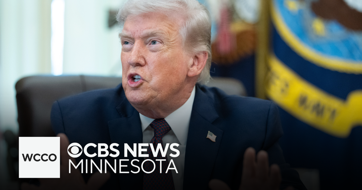 Trump set to address nation about war in Iran Wednesday - CBS Minnesota