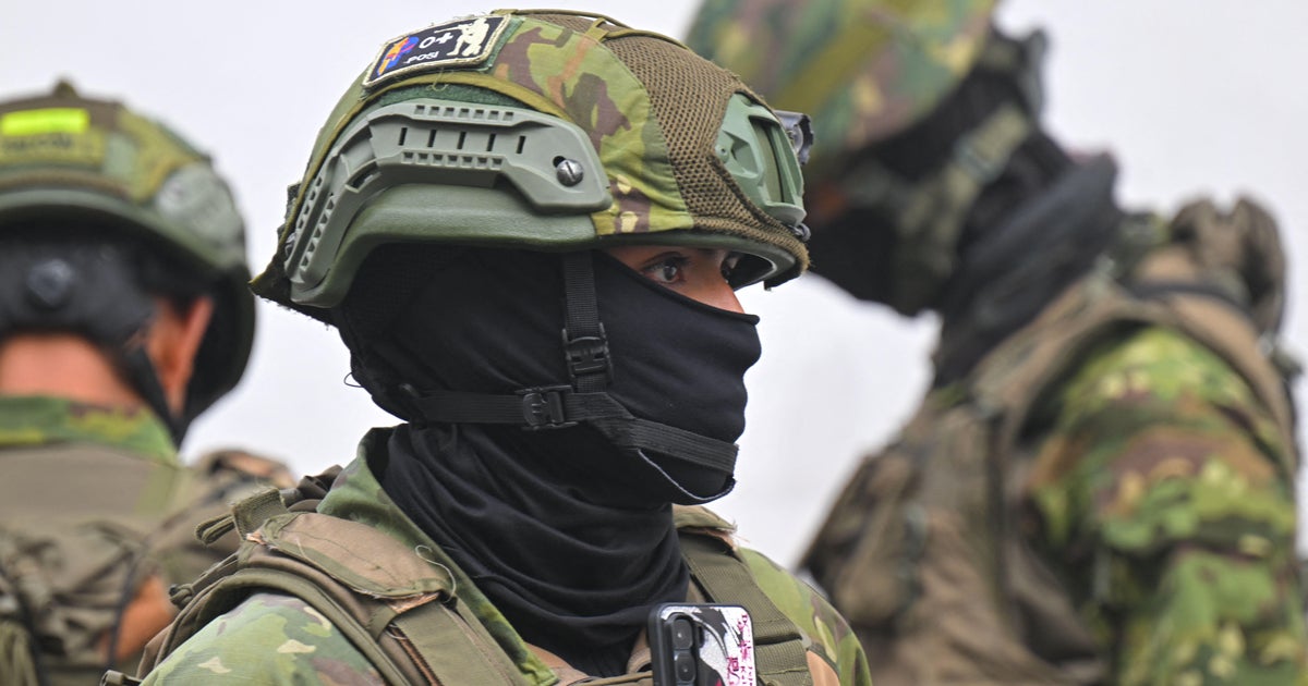 American commandos join Ecuadorian troops in joint mission targeting alleged narco-terrorists