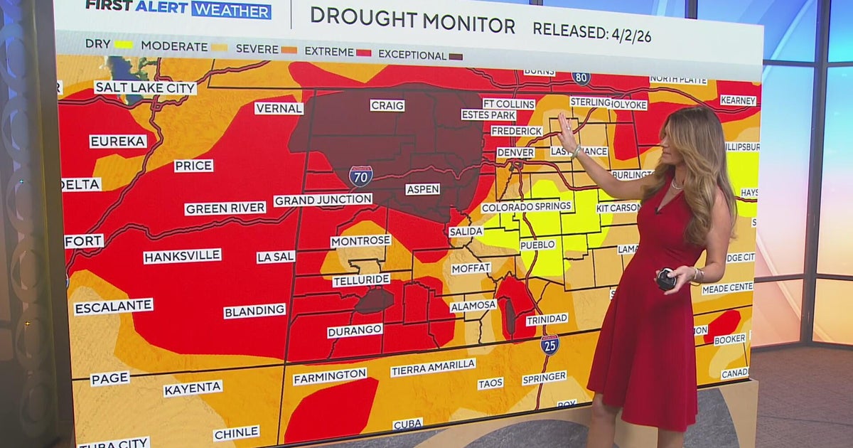 Colorado dries out for Thursday with more mountain snow on Friday - CBS ...