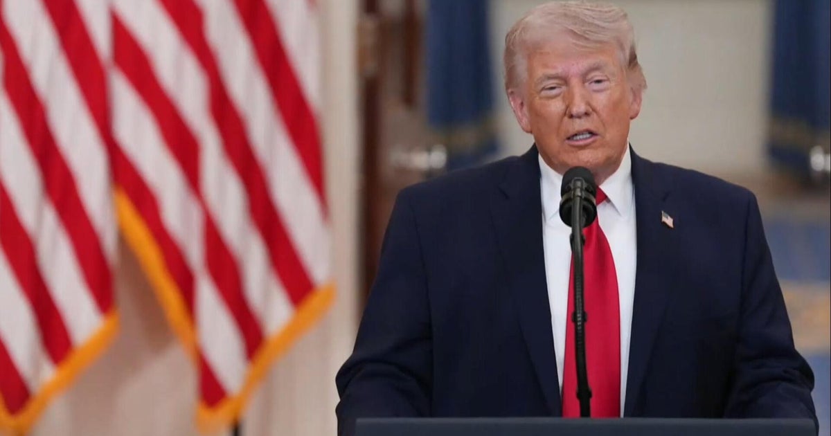 Iran war military objectives are "nearing completion," Trump says