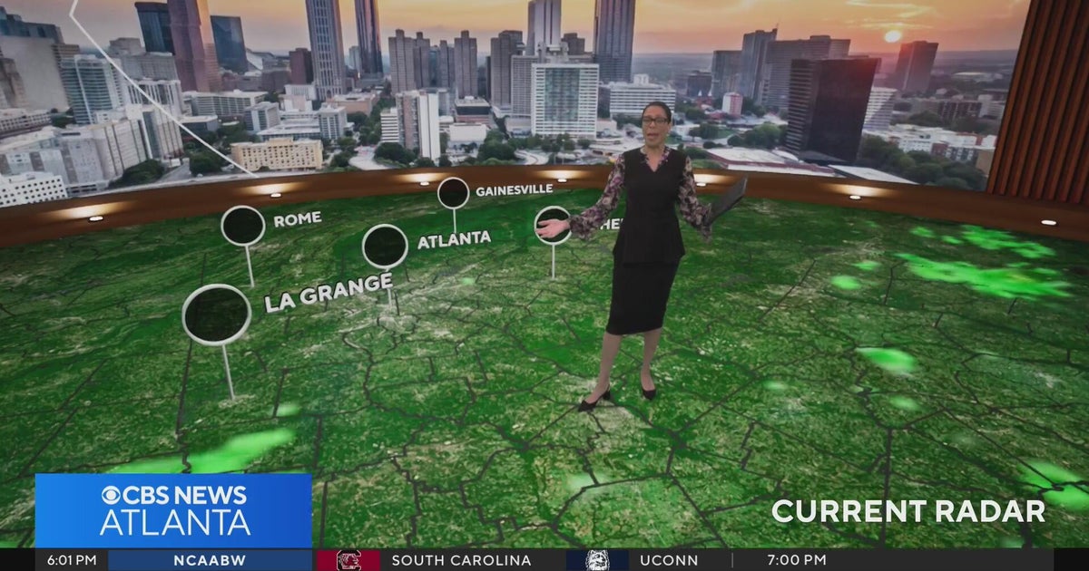 Georgia Easter forecast: Storm system, cooler temps on the way - CBS ...