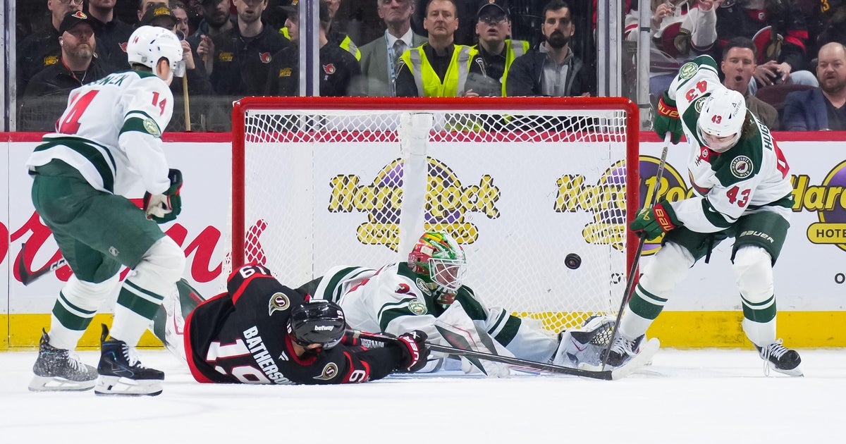 Hartman scores twice to lead the Wild to a 4-1 win over the Senators