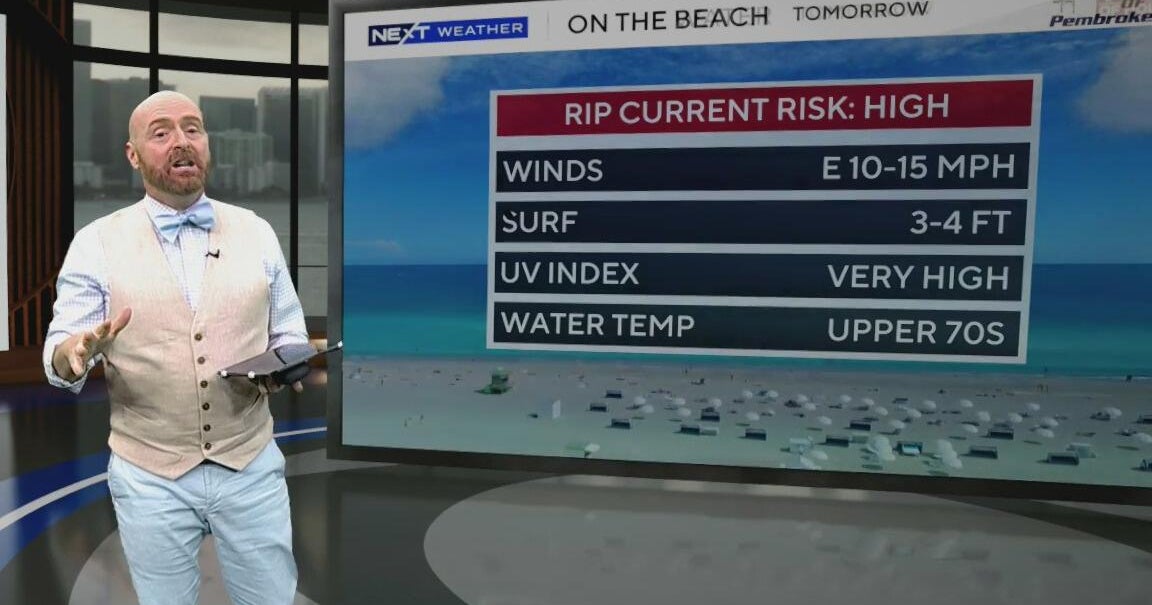 Cloudy Easter weekend with scattered showers in South Florida as rip ...