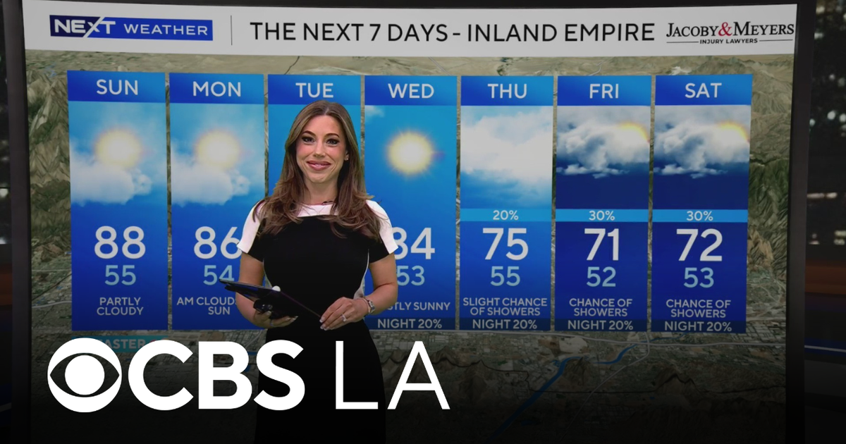 Alex Biston's NEXT Weather Forecast | April 4 - CBS Los Angeles