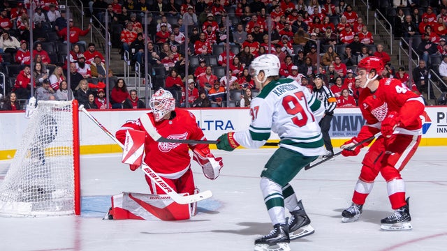 Minnesota Wild v Detroit Red Wings 