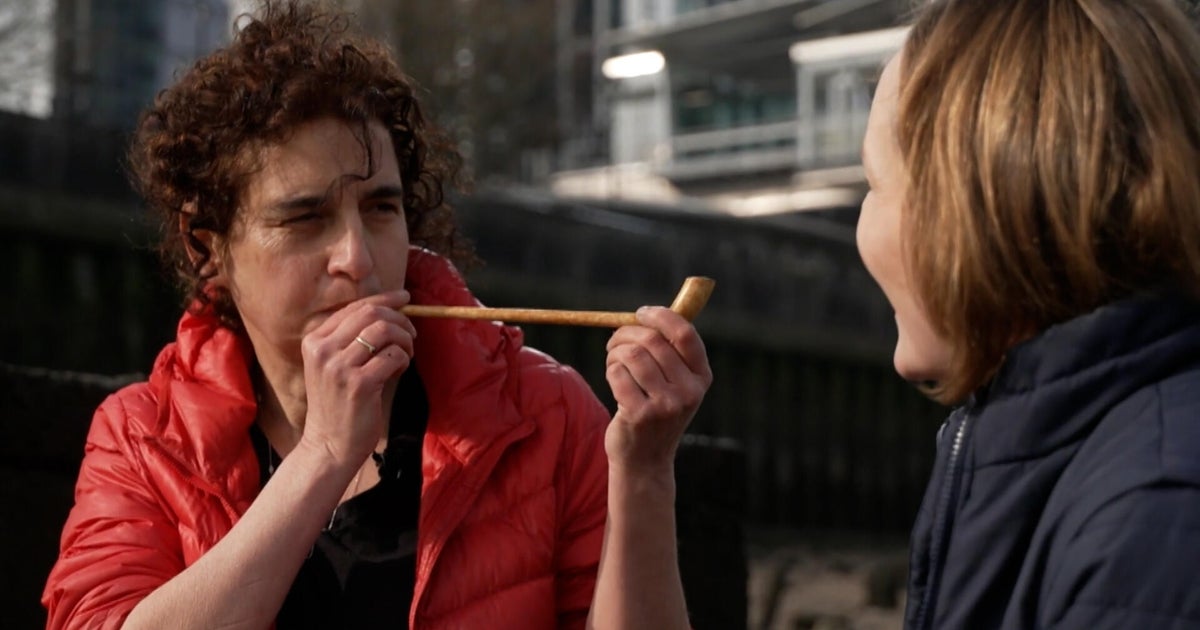 Mudlarking: Searching for pieces of history on the banks of the River Thames