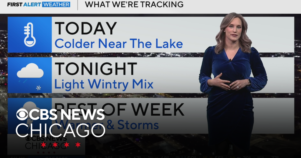Cool day on Tuesday in Chicago - CBS Chicago
