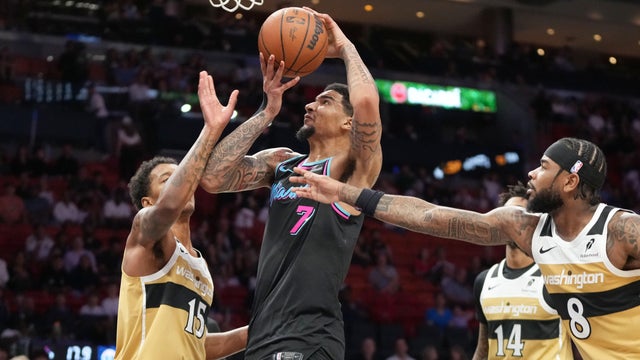 Wizards Heat Basketball 