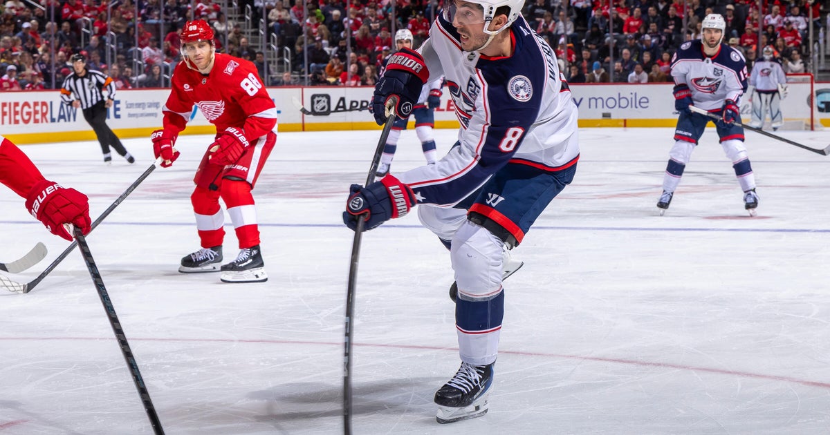 Zach Werenski leads Blue Jackets over Red Wings 4-3