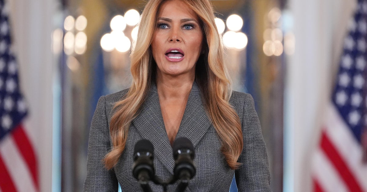 First lady Melania Trump slams "baseless lies" tying her to Jeffrey Epstein