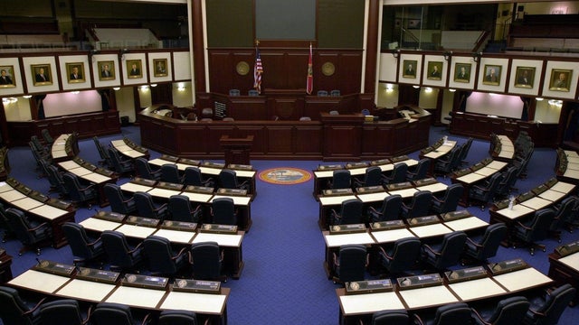 The Florida House of Representatives chamber 06 De 