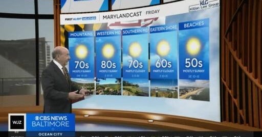 Weather to heat up to high 80s next week in Maryland - CBS Baltimore