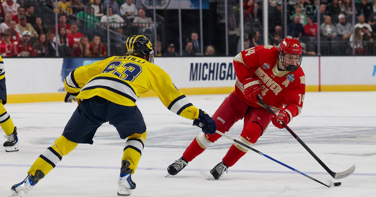 Denver Pioneers defeat Michigan, advance to the Frozen Four final this weekend