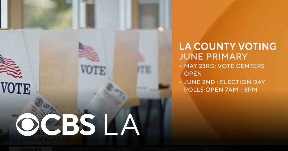 Primary election preparations with LA County Registrar - CBS Los Angeles