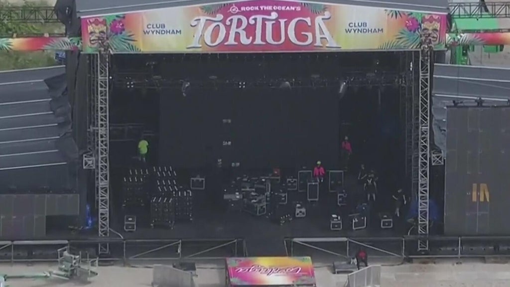 Final preparations are underway as Tortuga Music Festival returns to Fort Lauderdale for its 13th year